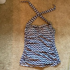 Esther Williams sz 14 retro one piece swim suit